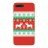 reindeer christmas ugly sweater iPhone 7 Plus Case