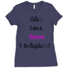 I'm a Unicorn Ladies Fitted T-Shirt
