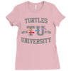 turtles university Ladies Fitted T-Shirt