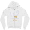 no suggestions please Zipper Hoodie