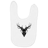 deer head vector Baby Bibs