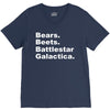 bears, beets, battlestar galactica V-Neck Tee