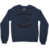 nutella is cheaper than therapy Crewneck Sweatshirt
