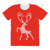christmas deer All Over Women's T-shirt