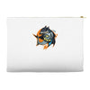 shark knight graphic Accessory Pouches