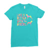 life is better with boxers Ladies Fitted T-Shirt