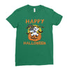 bichon frise Ladies Fitted T-Shirt