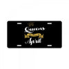 queens are born in april License Plate