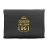 queens are born in 1961 Accessory Pouches