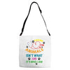 caring for animals isn't what i do it's who i am Adjustable Strap Totes