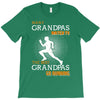 the best grandpas go running T-Shirt