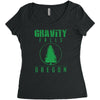gravity falls oregon pine Women's Triblend Scoop T-shirt