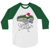 don't step on the grass 3/4 Sleeve Shirt