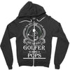 Golfer Pops Zipper Hoodie