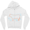 an exhaustive guide to cuts of meat Zipper Hoodie