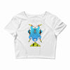 demon squid god Crop Top