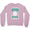 I Love Someone With Liver Cancer To The Moon And Back Crewneck Sweatshirt