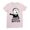 angriest boy in the world Ladies Fitted T-Shirt