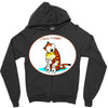 calvin hobbes Zipper Hoodie