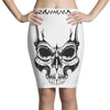 stupid skull Pencil Skirts