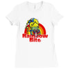rainbow bite Ladies Fitted T-Shirt