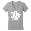 300 club Women's V-Neck T-Shirt
