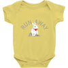 run away Baby Onesie