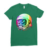 astronaut space cat new Ladies Fitted T-Shirt