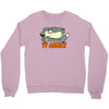tv addict Crewneck Sweatshirt