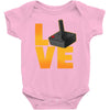 love stick Baby Bodysuit