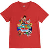 paw patrol birthday boy  brother V-Neck Tee