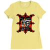 gothic american gothic Ladies Fitted T-Shirt