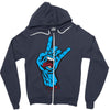 overheadkick tees Zipper Hoodie