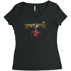 stranger falls 2 Women's Triblend Scoop T-shirt