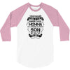 Super Cool Momma Of A Freaking Awesome Son 3/4 Sleeve Shirt