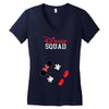 Disney Squad Girl Women's V-Neck T-Shirt
