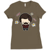 you are the bacon to my eggs Ladies Fitted T-Shirt