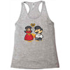paper burgers Racerback Tank