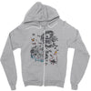 the last great battle Zipper Hoodie