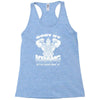 body by krang Racerback Tank