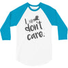 i don't care 3/4 Sleeve Shirt