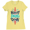 nobody can drag me down Ladies Fitted T-Shirt