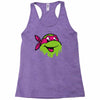 raph   tmnt facemelt Racerback Tank
