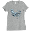 sea emperor transparent buffalo Ladies Fitted T-Shirt