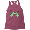 t rex problems Racerback Tank
