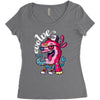 bad milk Women's Triblend Scoop T-shirt