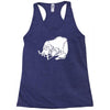 sancho und pancho kult fun fr&ouml;sche frog oldschool Racerback Tank