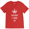 Don't Be Jealous Just Because Look This Good At 60 V-Neck Tee