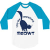 CHECK MEOWT CAT 3/4 Sleeve Shirt