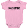 boar hunting tex Baby Bodysuit